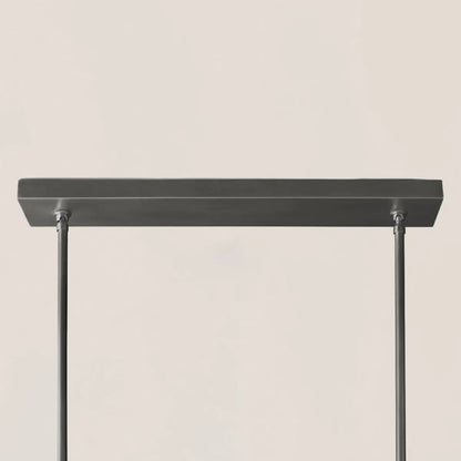 Boule De Crystal Clear Double Linear Chandelier 60"