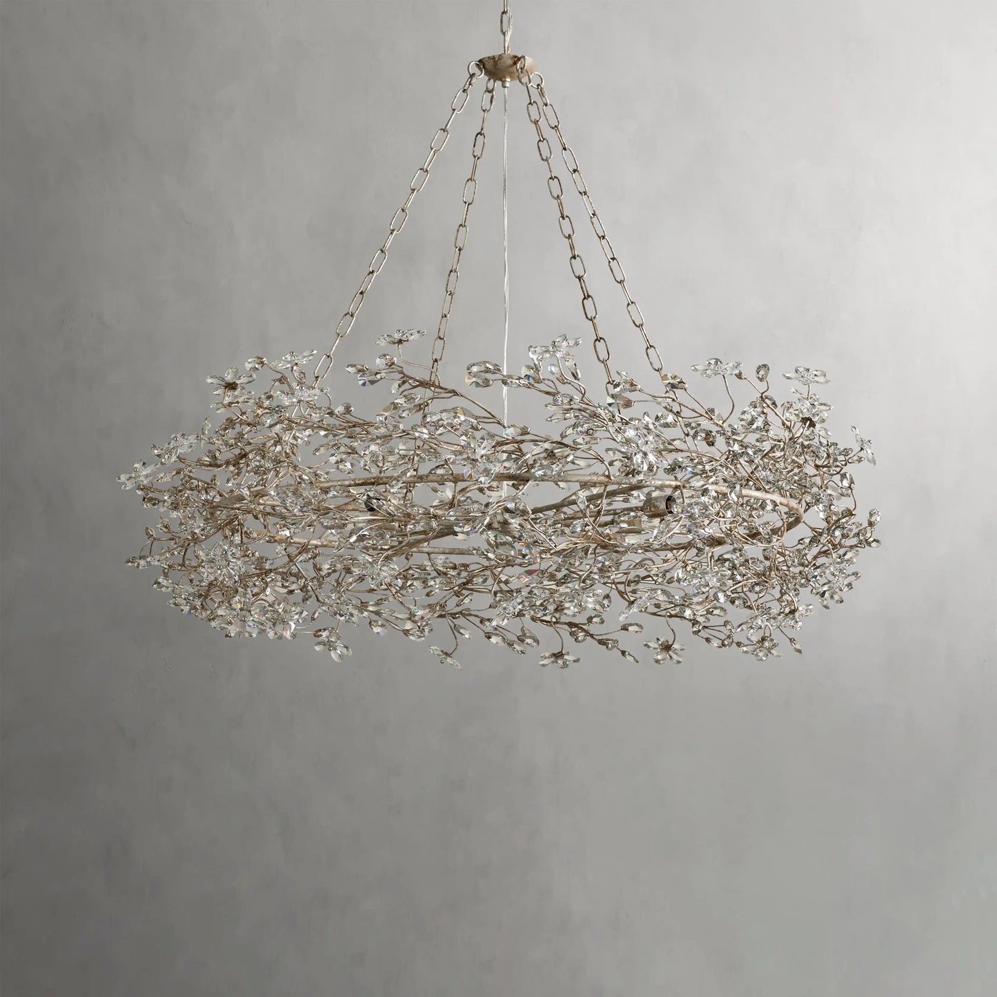 Fiore Crown Round Chandelier