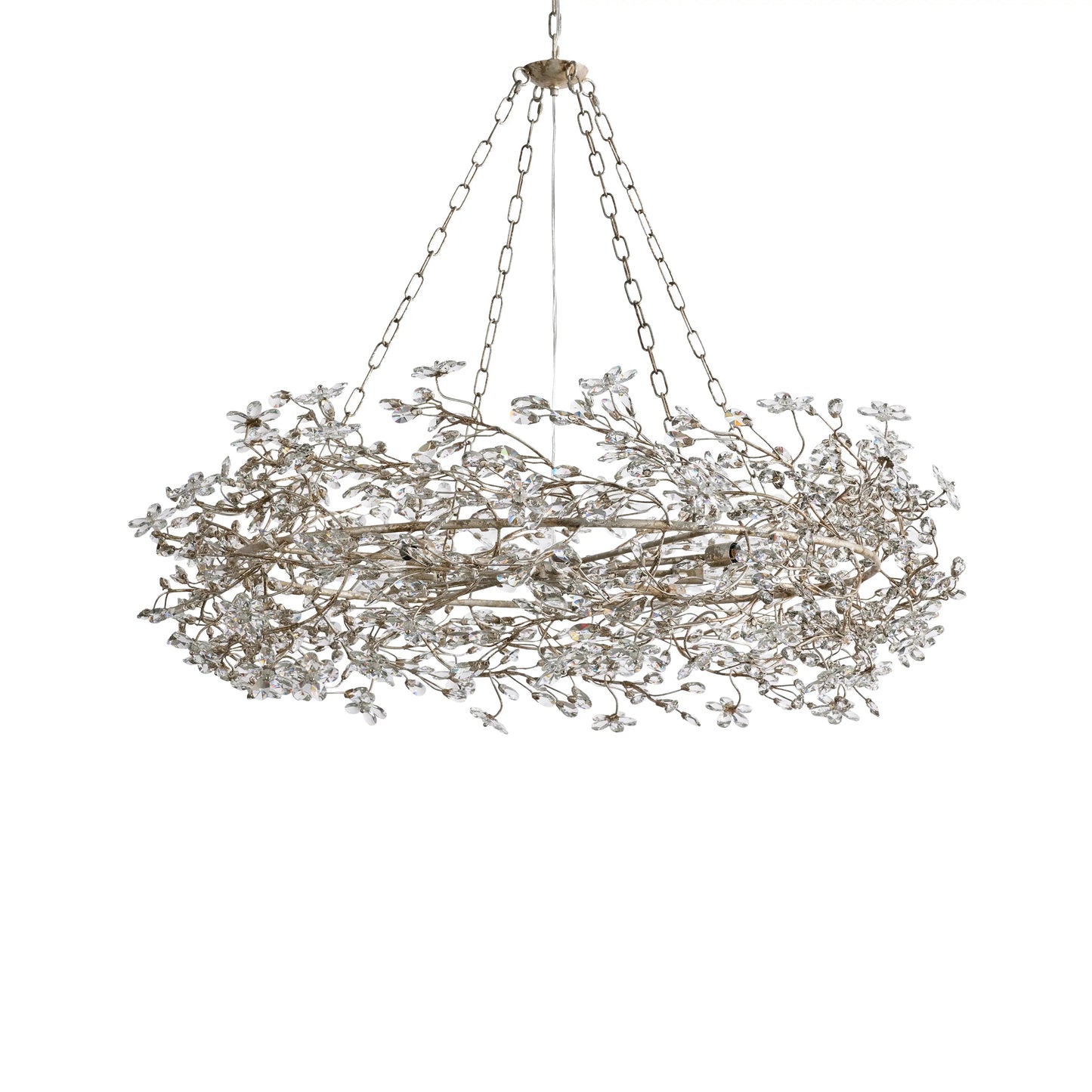 Fiore Crown Round Chandelier