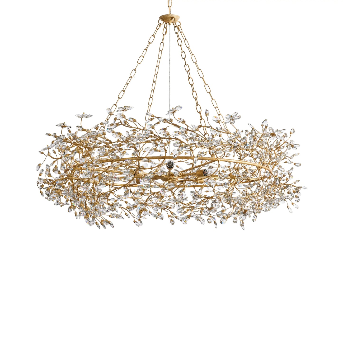 Fiore Crown Round Chandelier