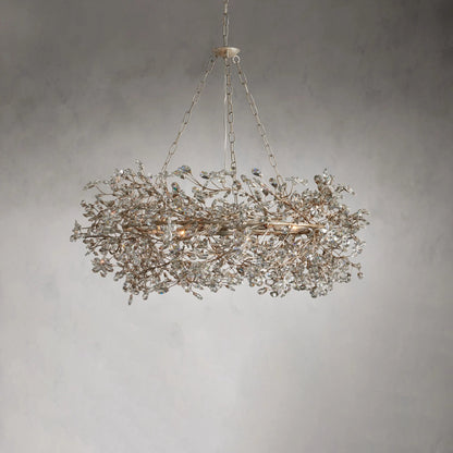 Fiore Crown Round Chandelier