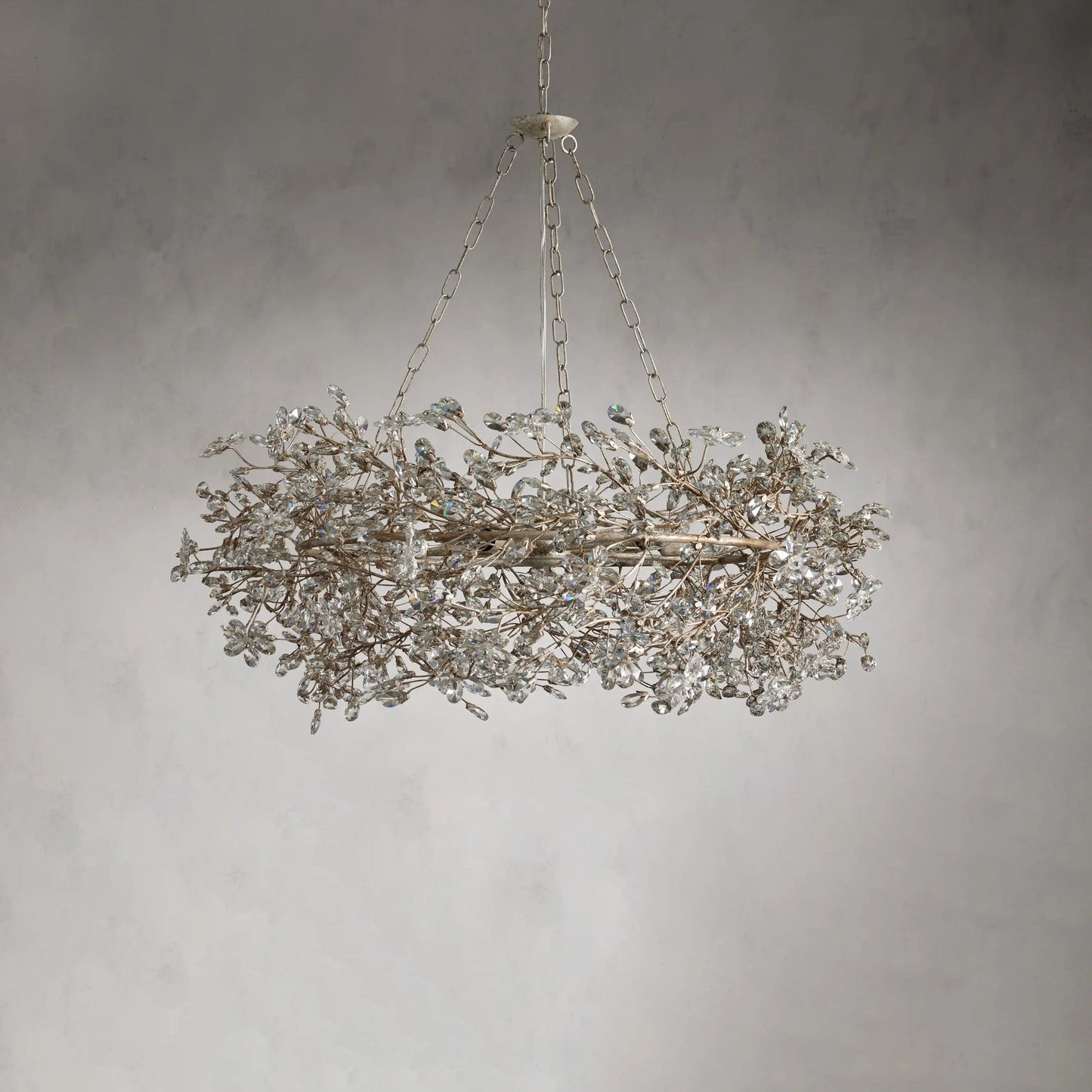 Fiore Crown Round Chandelier