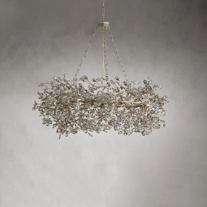 Fiore Crown Round Chandelier