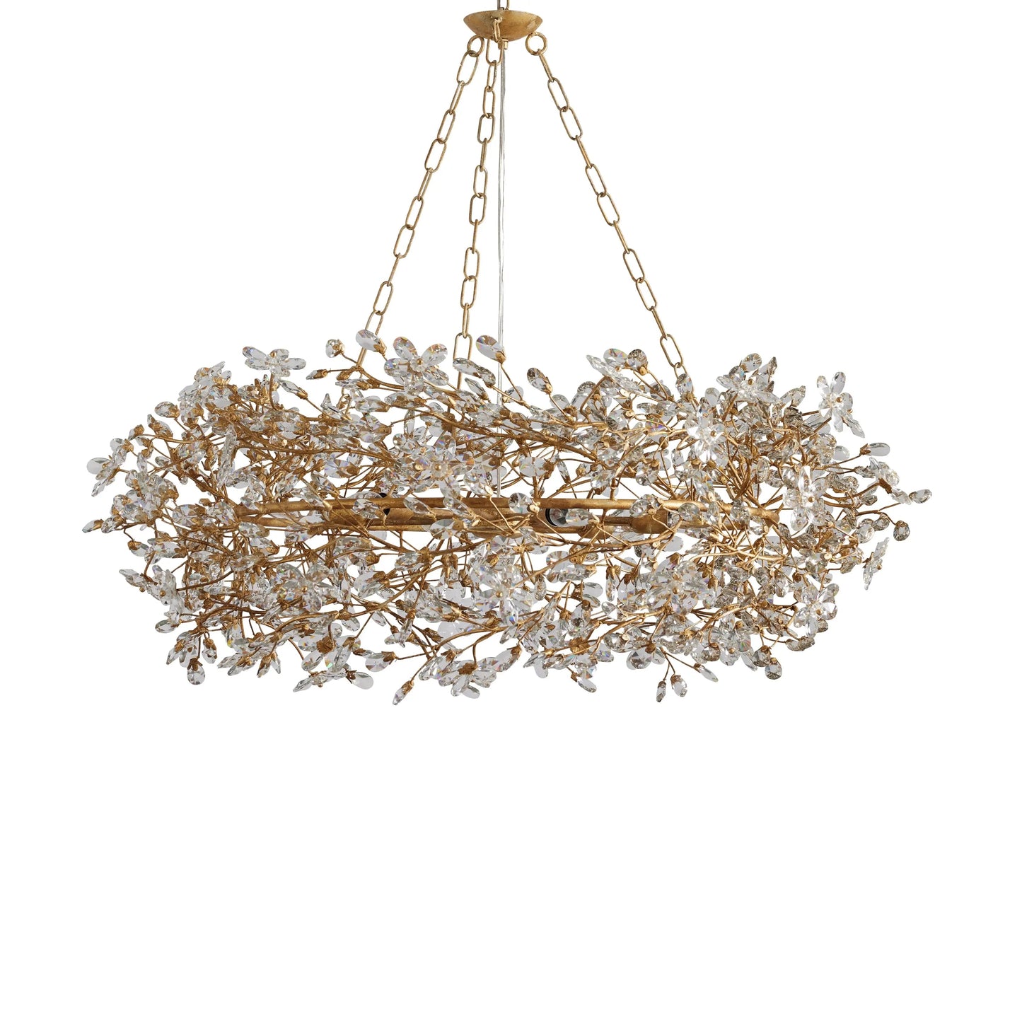 Fiore Crown Round Chandelier