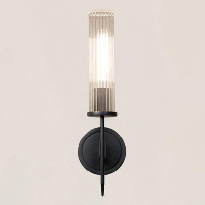 Alouette Brass Glass Wall Sconce