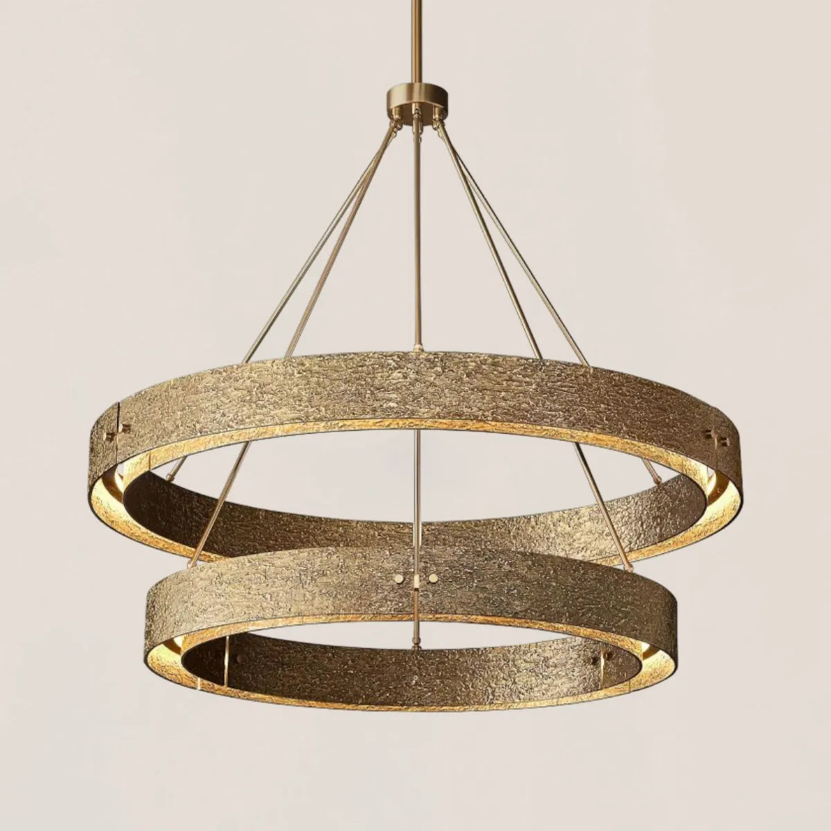 Vouvray 2-tier Round Chandelier 60"