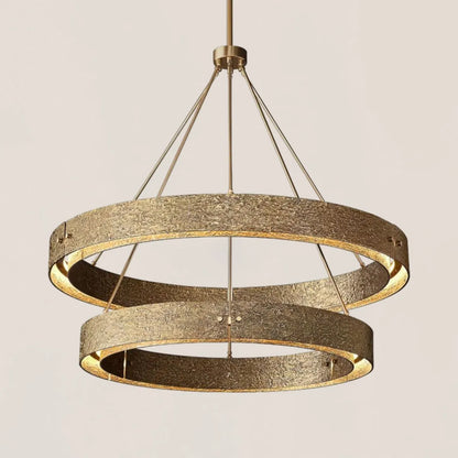Vouvray 2-tier Round Chandelier 60"