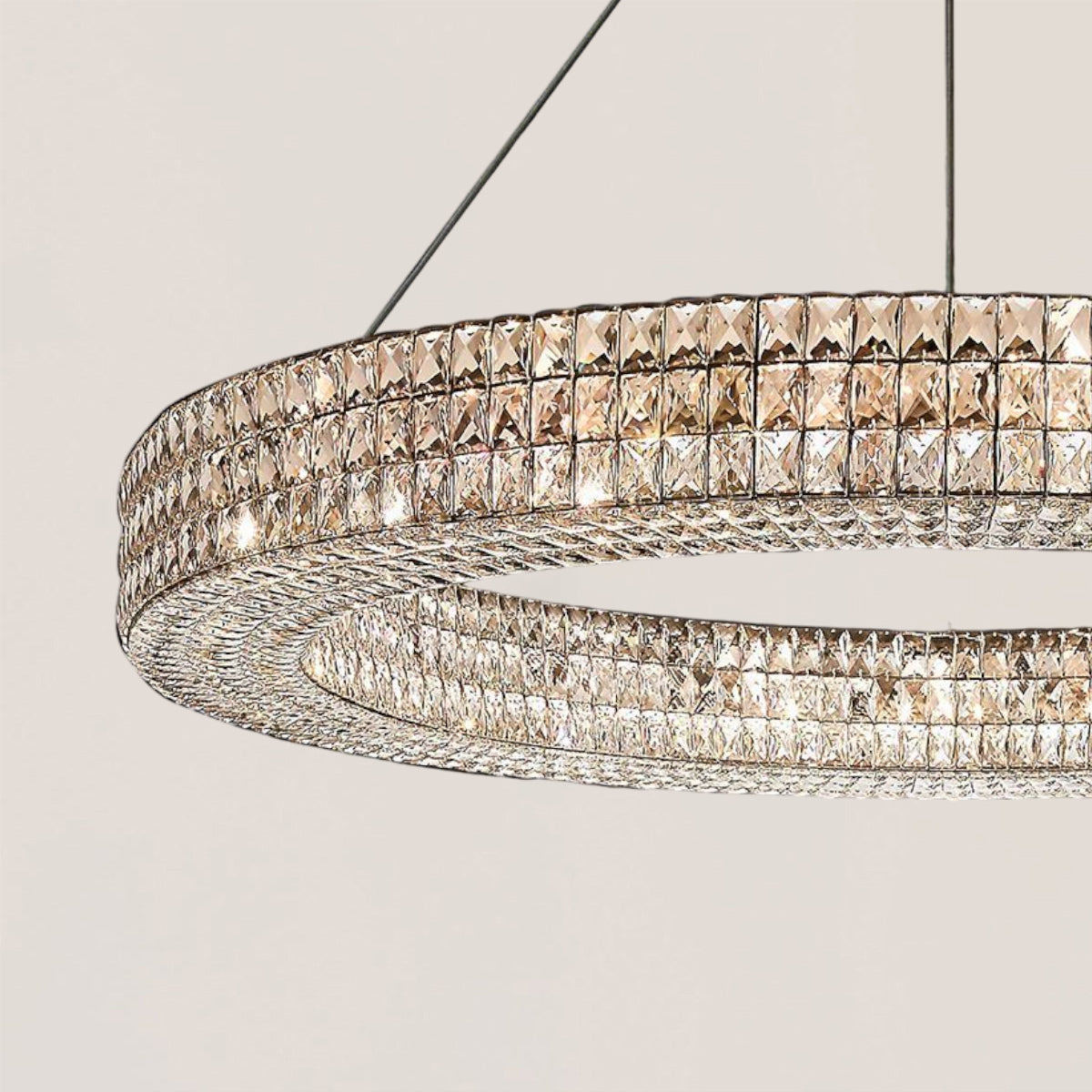 VASELAMPS - Crystal Round Chandelier