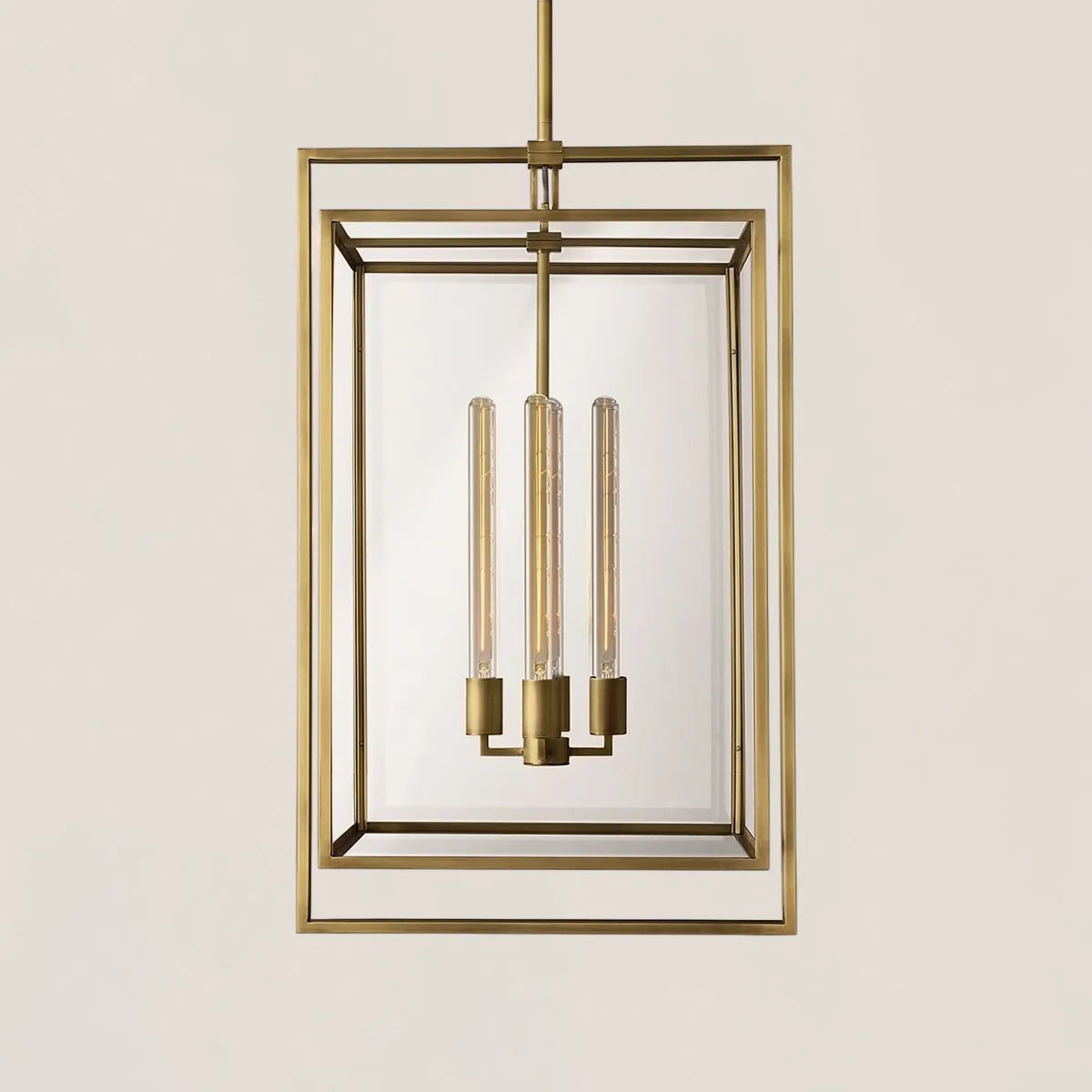 Beckman Modern Brass Pendant