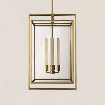 Beckman Modern Brass Pendant