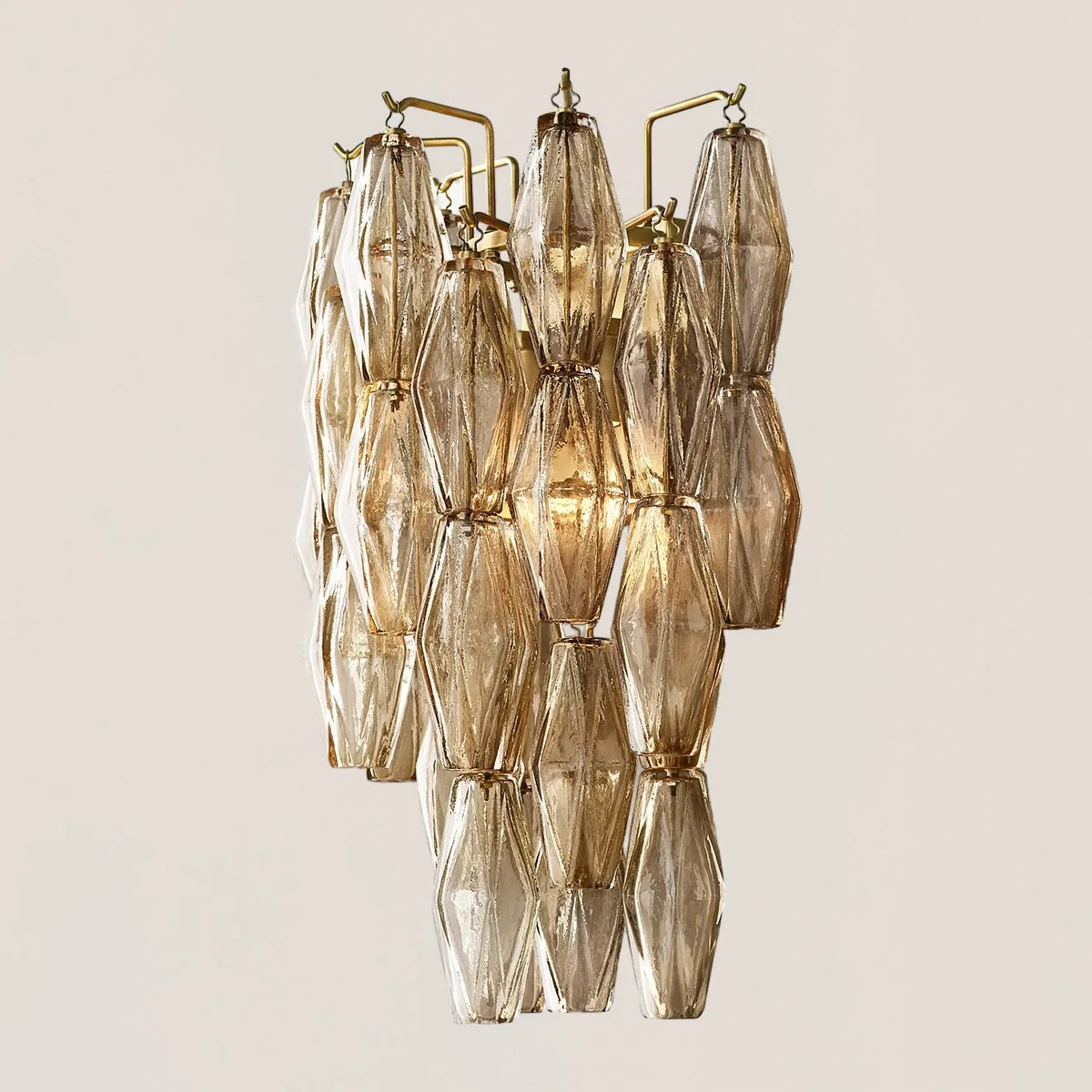 Chiara Glass Short Wall Sconce
