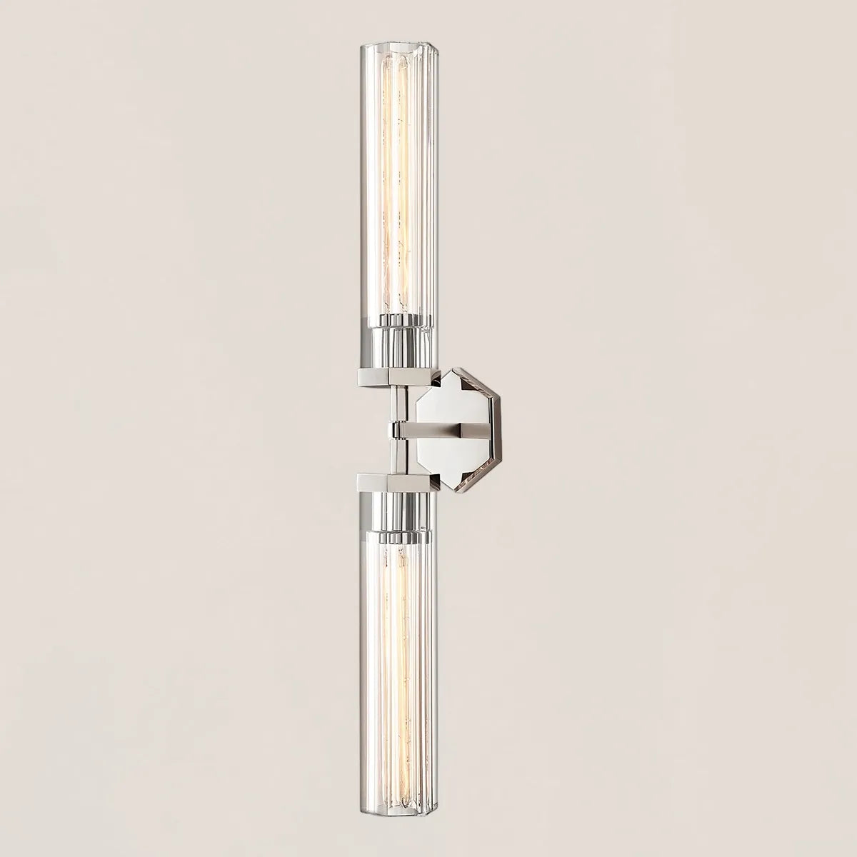 Lambeth Hexagonal Linear Grand Wall Sconce