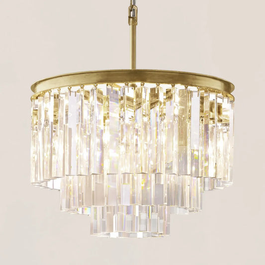 1920s Odeon Round Chandelier