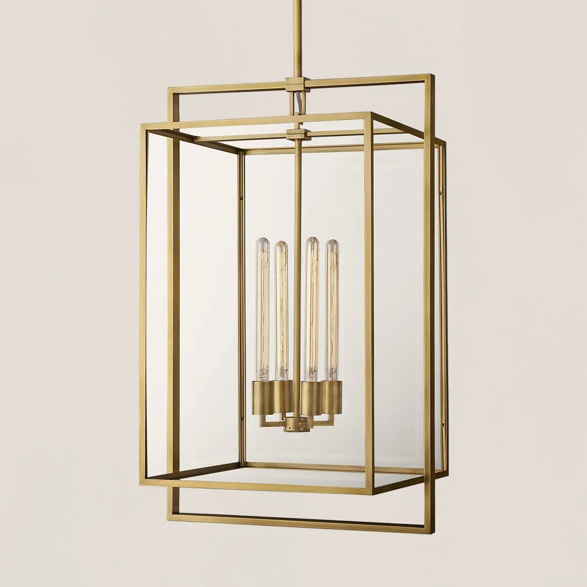 Beckman Modern Brass Pendant