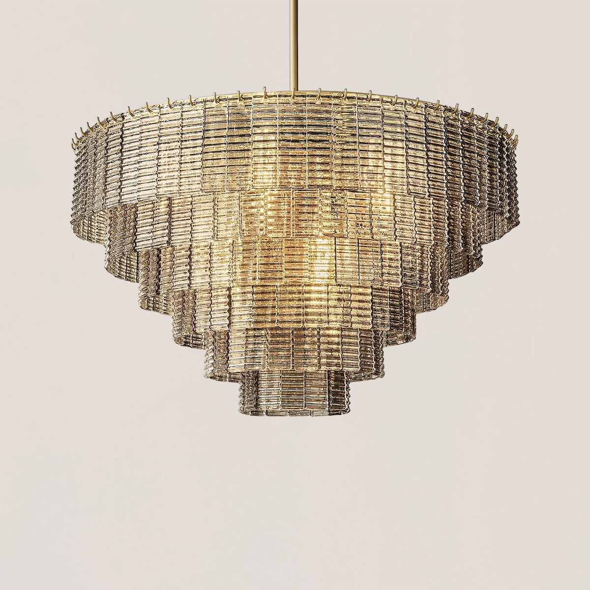 Sirene Glass Round Chandelier