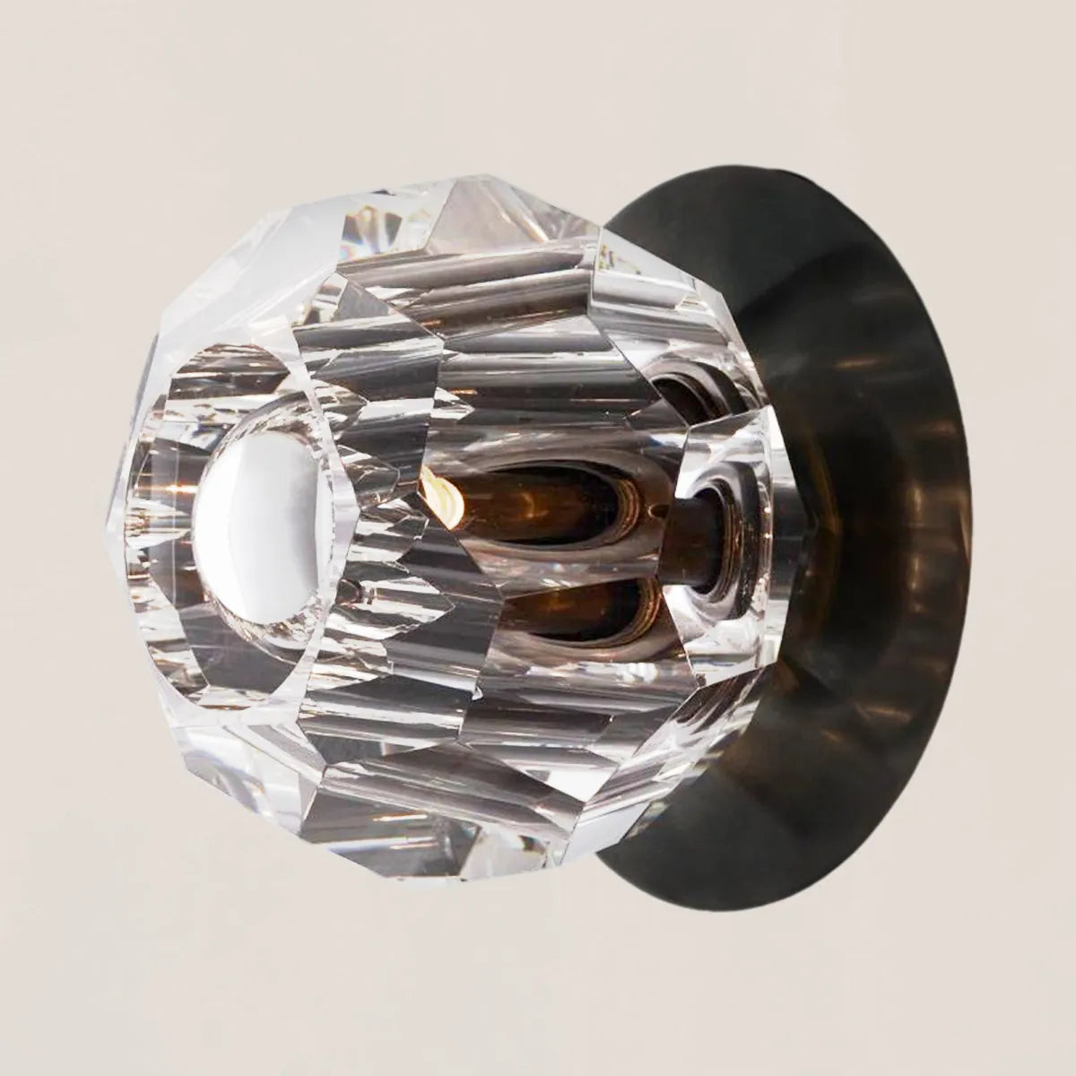 Boule De Crystal Clear Petite Wall Sconce
