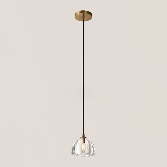 Hemisphere Crystal Pendant Light