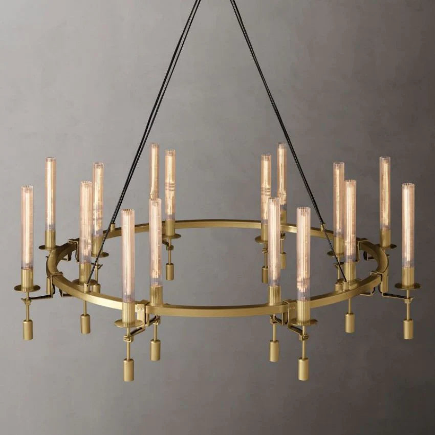 Fontanelle Round Chandelier 58"