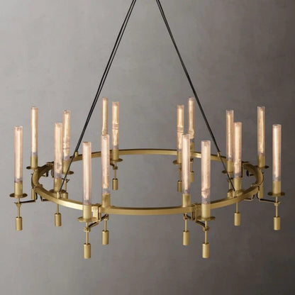 Fontanelle Round Chandelier 58"