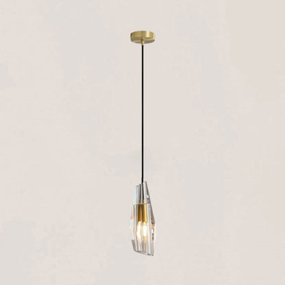 VASELAMPS - Modern Crystal Polygonal Pendant