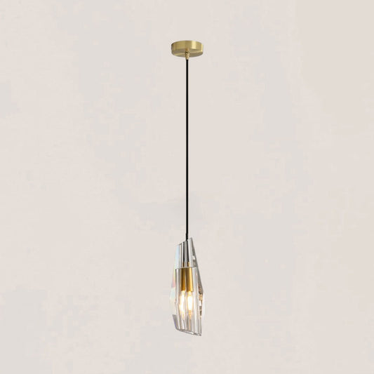 VASELAMPS - Modern Crystal Polygonal Pendant