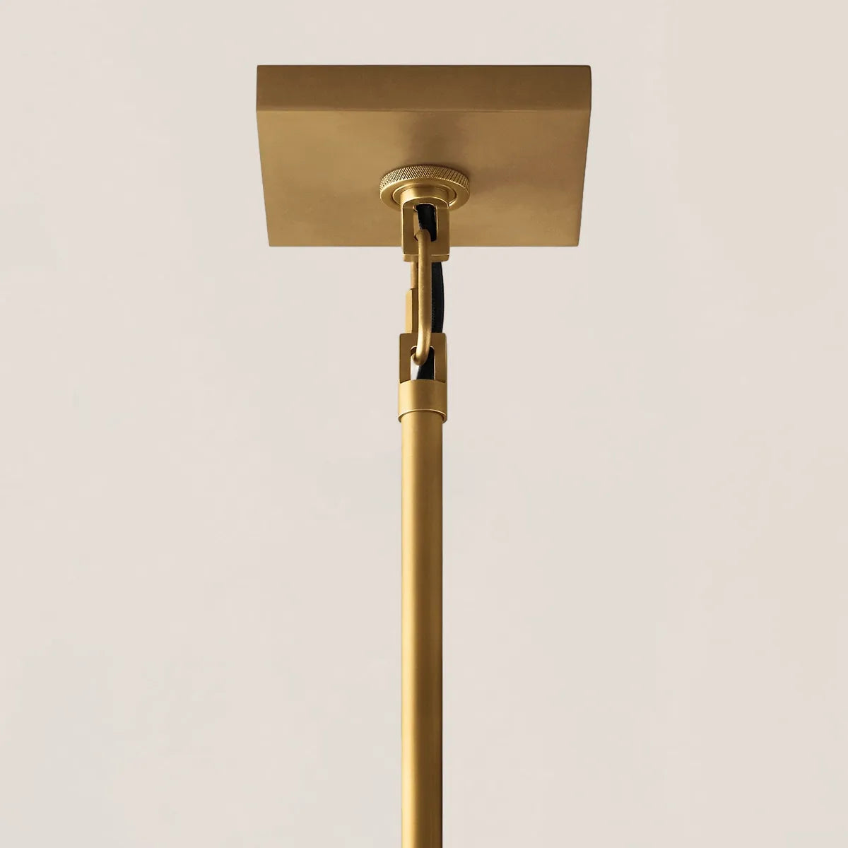 Beckman Modern Brass Pendant