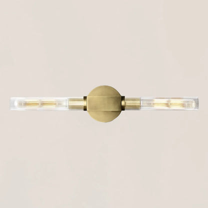 Cannele Glass Linear Wall Sconce
