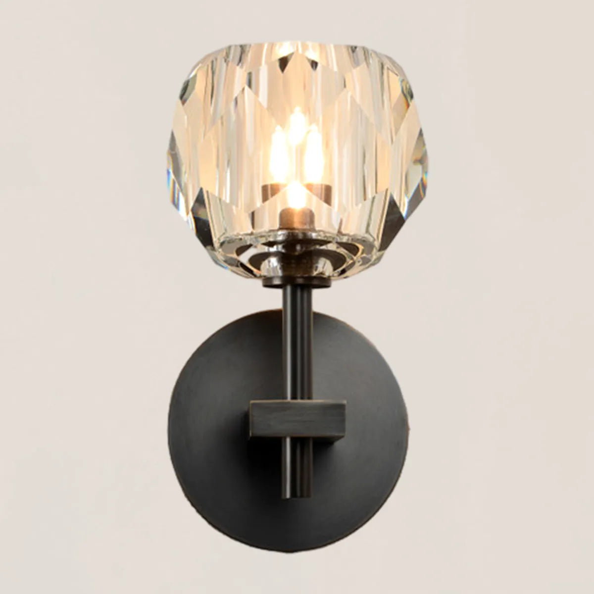 Boule De Glass Short Wall Sconce