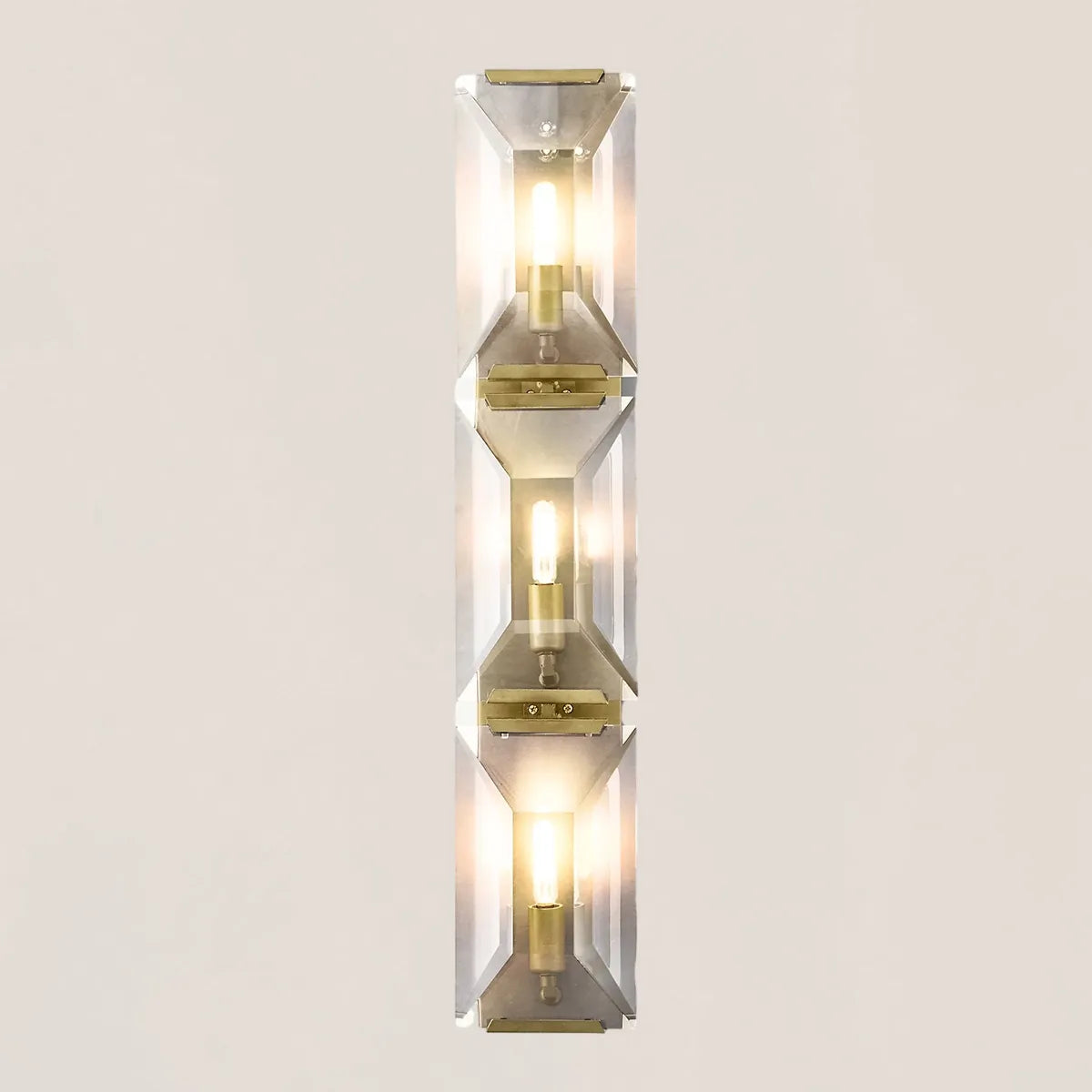Harlow Crystal Triple Wall Sconce