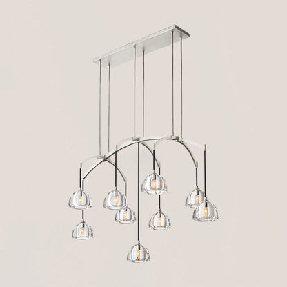 Hemisphere Linear Chandelier