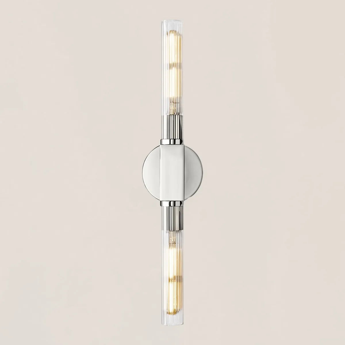 Cannele Glass Linear Wall Sconce