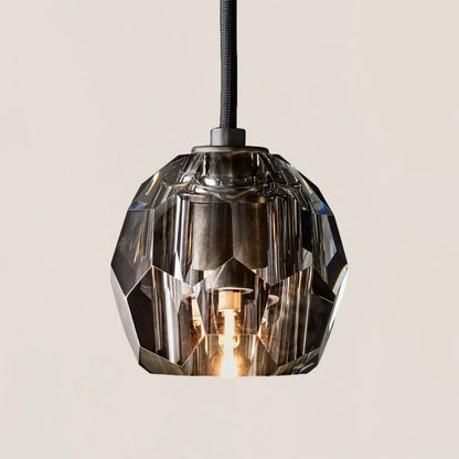 Boule De Crystal Glass Cord Pendant