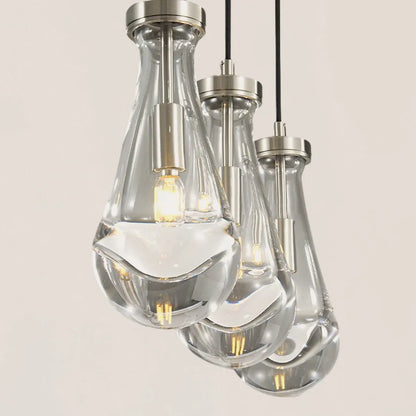 Raindrop Rectangular Pendant