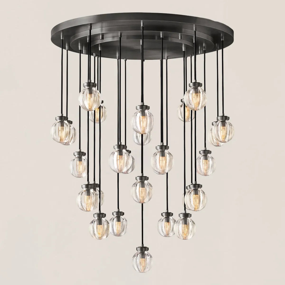 Pearl Round Chandelier