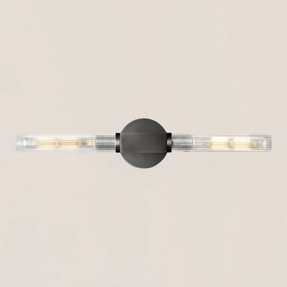 Cannele Glass Linear Wall Sconce