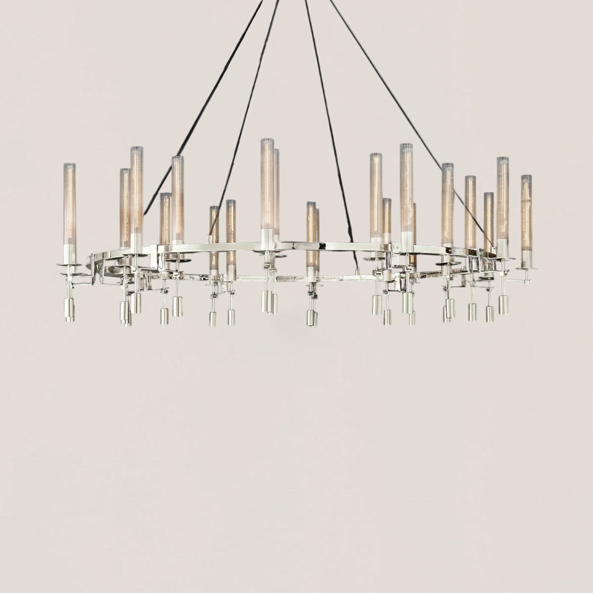Fontanelle Round Chandelier 46"