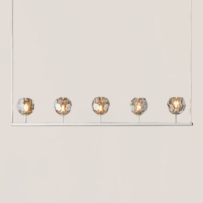 Boule De Crystal Linear Chandelier