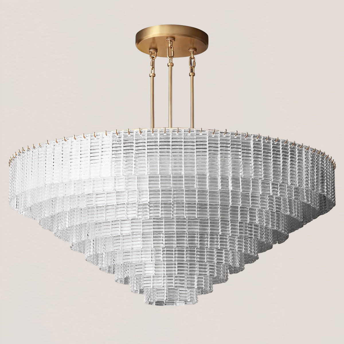 Sirene Glass Round Chandelier
