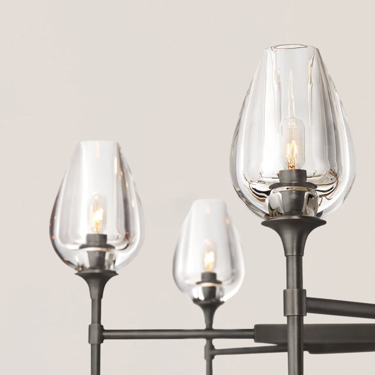 Tulip Crystal Round Chandelier