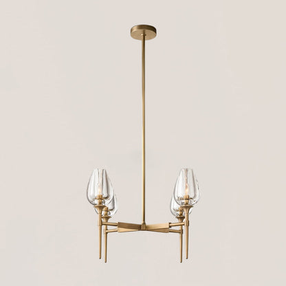 Tulip Crystal Round Chandelier