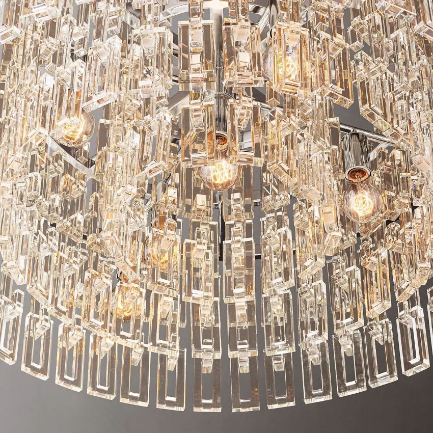Marignan Crystal Round Chandelier