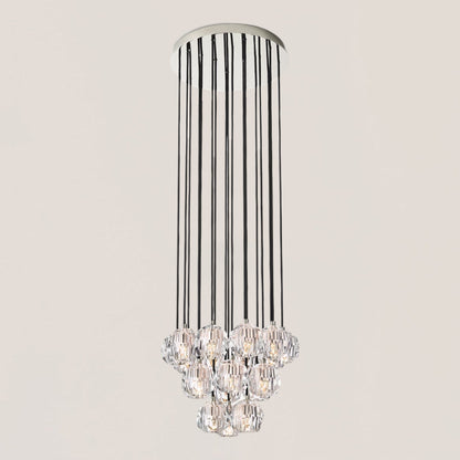 Boule De Crystal Round Cluster Chandelier