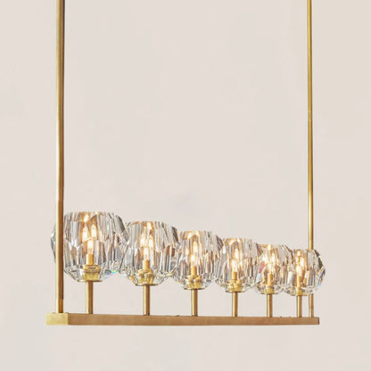 Boule De Crystal Linear Chandelier