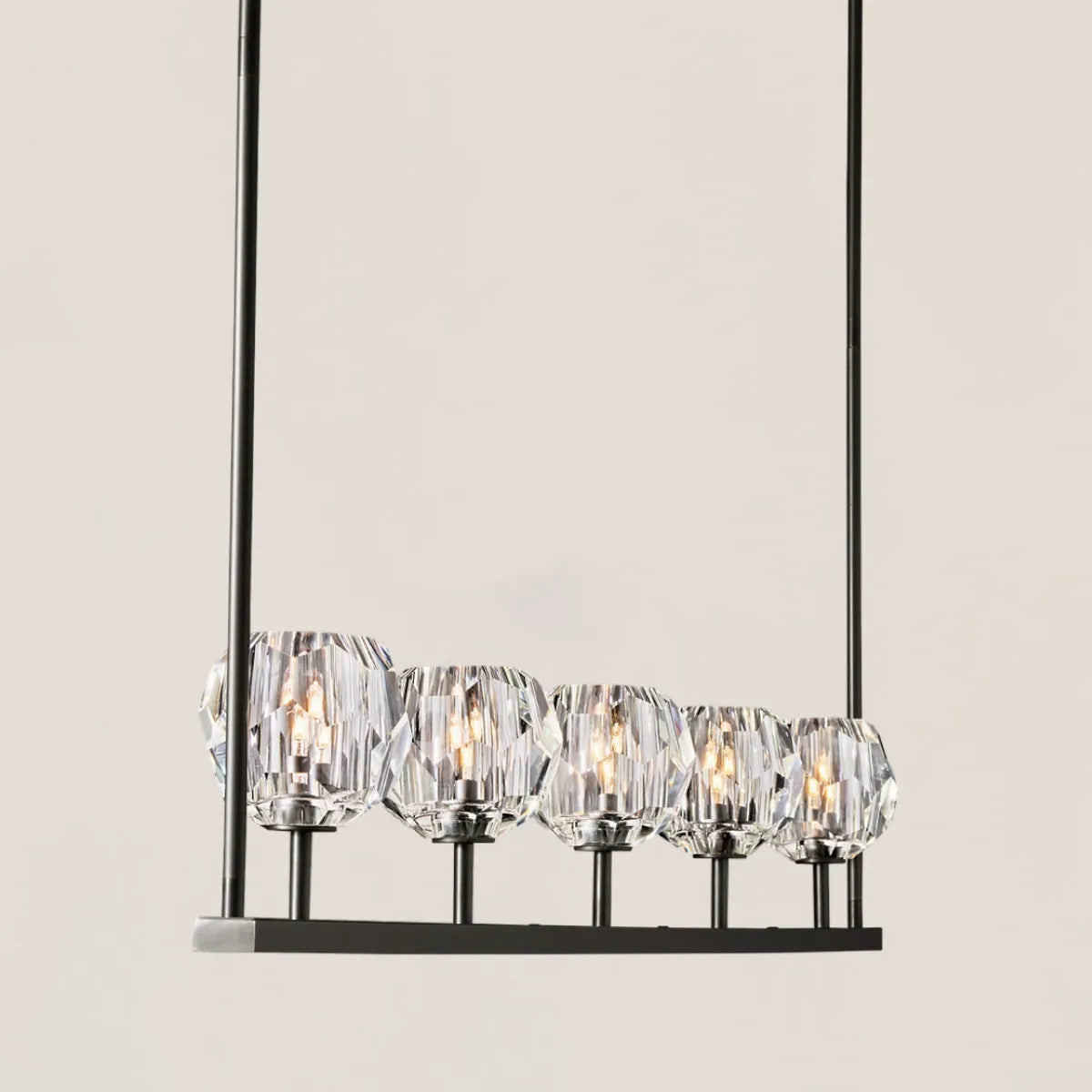Boule De Crystal Linear Chandelier