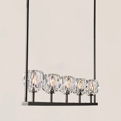 Boule De Crystal Linear Chandelier