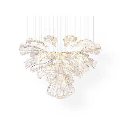 Luxury Glass Lotus Chandelier