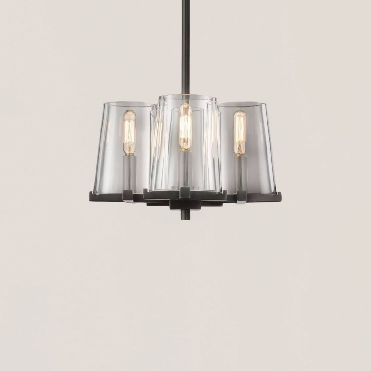 Pauillac Glass 4-lights Pendant