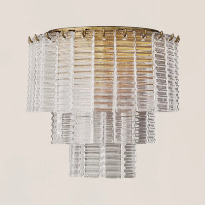 Sirene Clear Glass Wall Sconce