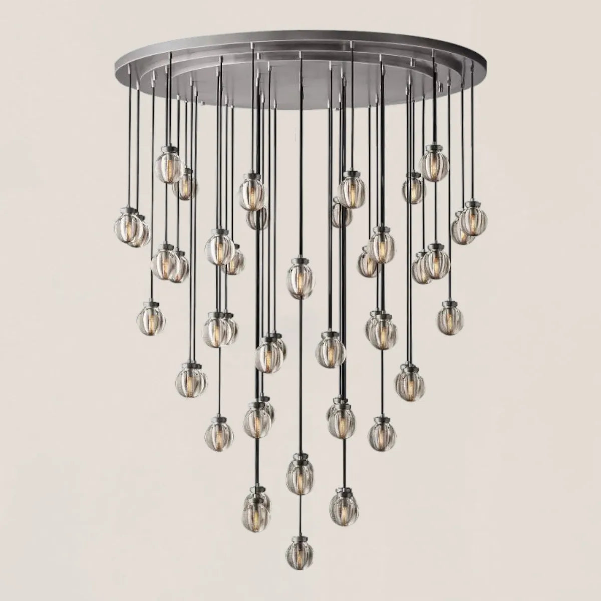 Pearl Round Chandelier