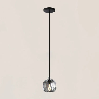 Boule De Crystal Glass Cord Pendant